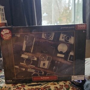 5 For 25.00/Kings Premium Puzzle -Vintage Cameras,never opened!
